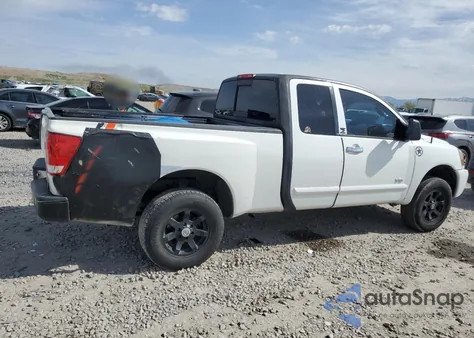 2005 Nissan Titan Xe z USA, uszkodzony, nr VIN 1N6AA06B65N513898